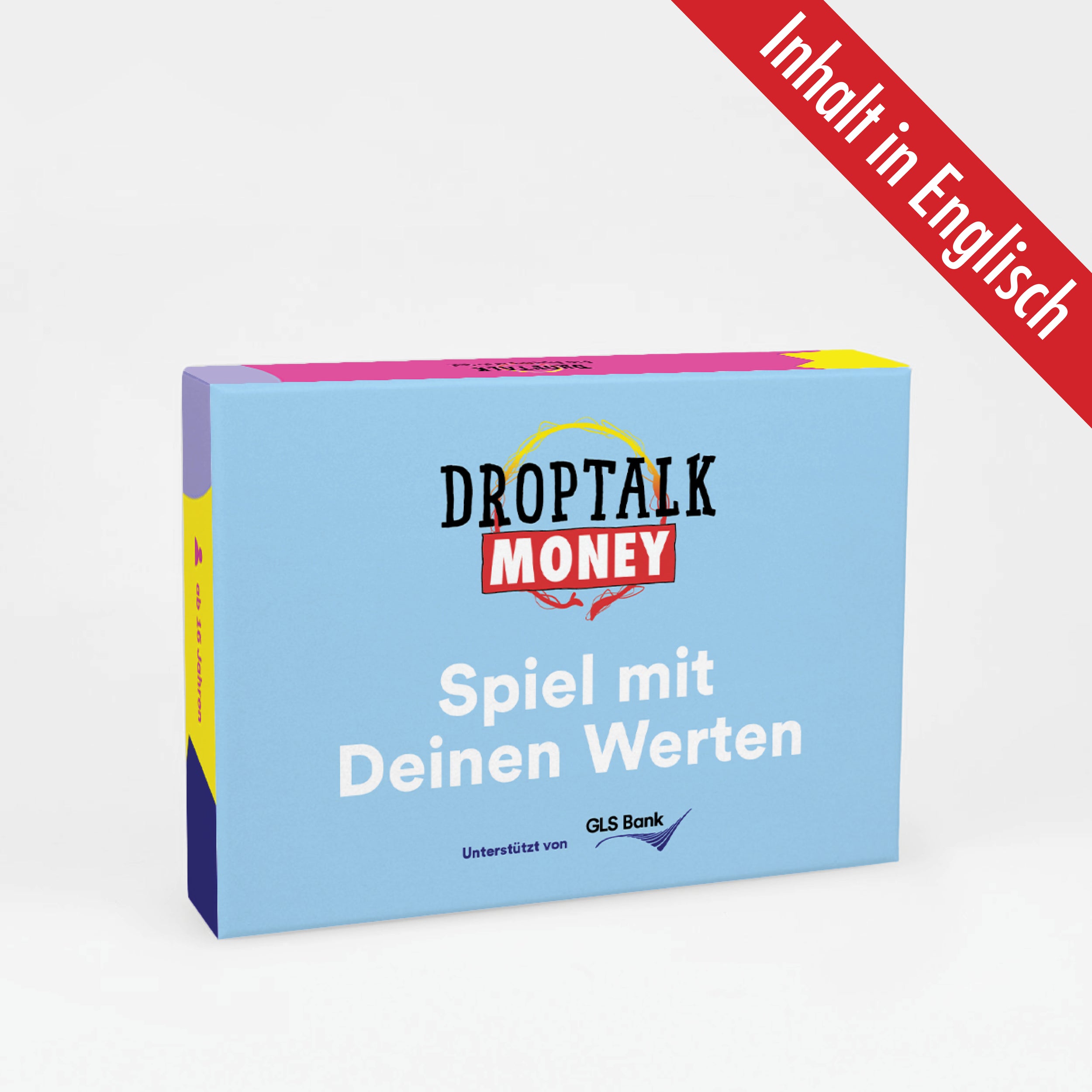 ENGLISH Translated Droptalk Money (im GLS Bank Design)